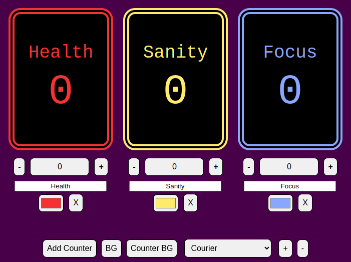 Number Tracker